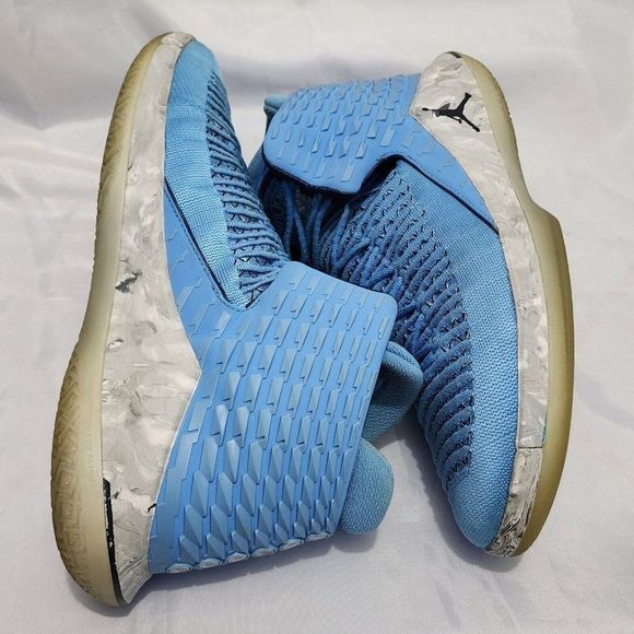 Nike Jordan 32 XXXII UNC Tar Heels AA1253-406 University Blue Size Men Size 10.5 - Picture 5 of 11